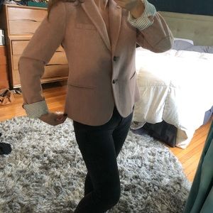 GAP champagne pink Academy blazer sz 10 wool